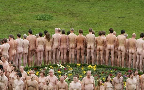 A large amount of naked people, freckled teen streaming sex video