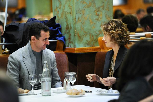  Syrian President Bashar al-Assad and his wife  (Photo Source: news.cn)