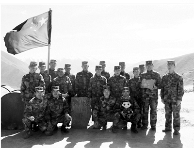 @秋迪俭革拉哨所边防战士：岁寒，您有一份温暖待签收