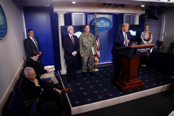 「新冠」特朗普：美国新冠肺炎死亡病例将达到