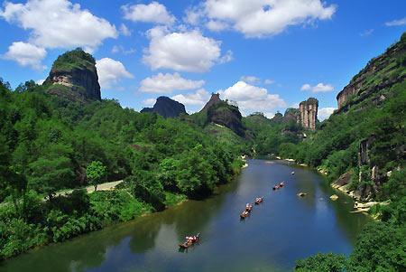 旅游台首页      代表作品一:《鹿鼎记》           武夷山的风景区