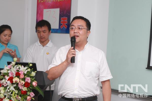 广告中心营销部副主任张宇鹏介绍央视2011年各频道收视亮点