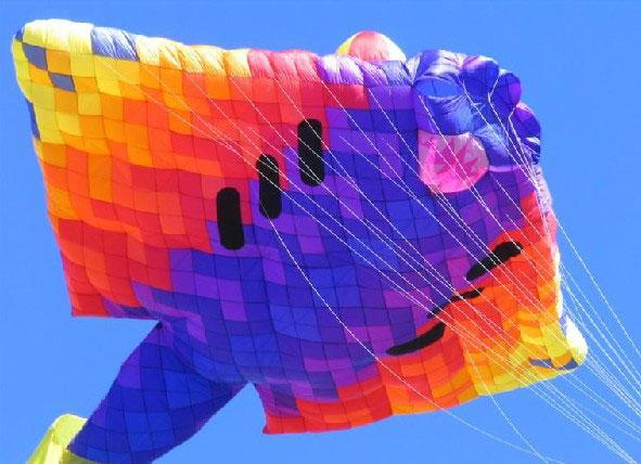 现在相当流行的特技风筝