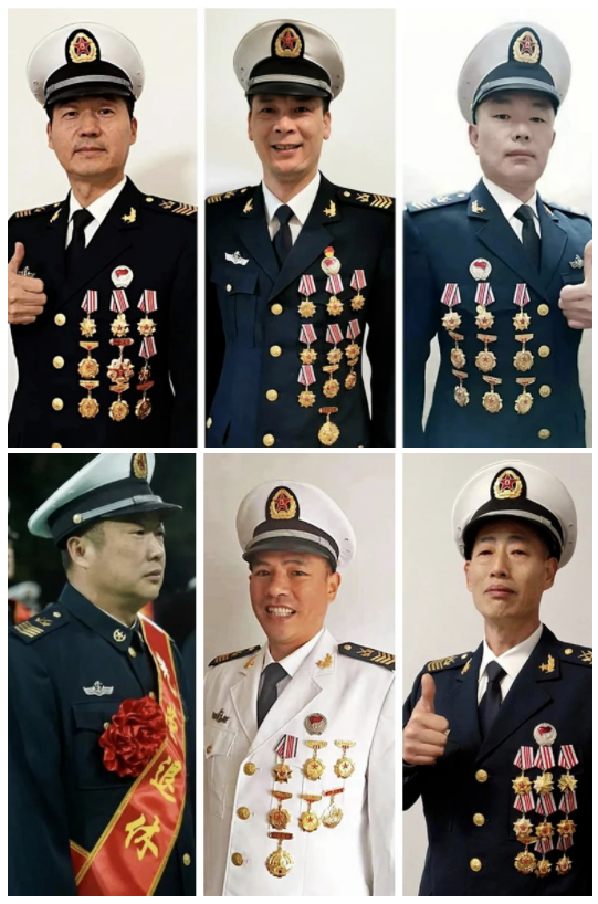 军士长 陆续光荣退休 正式告别30载军旅生涯 兵王们的最后一张军装照