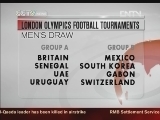 VIDEO: OLYMPIC FOOTBALL TOURNAMENT DRAW COMPLETED