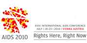 James Chau at AIDS 2010 Conference in Vienna