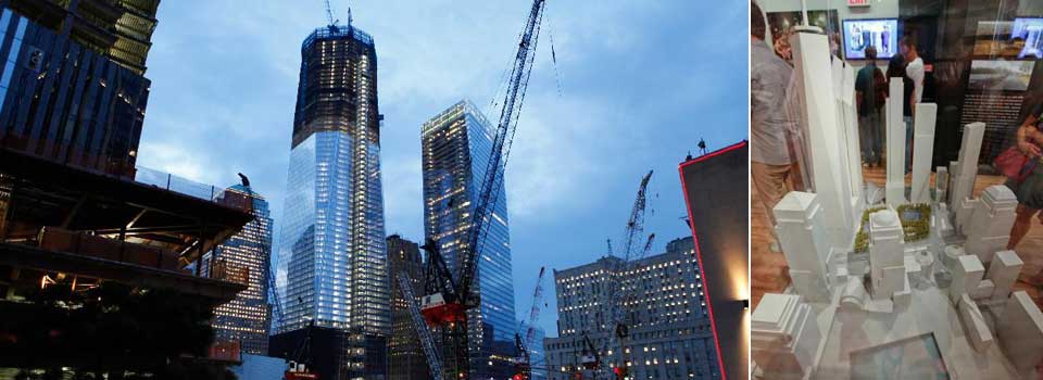 Construction booms in NYC after 9/11
