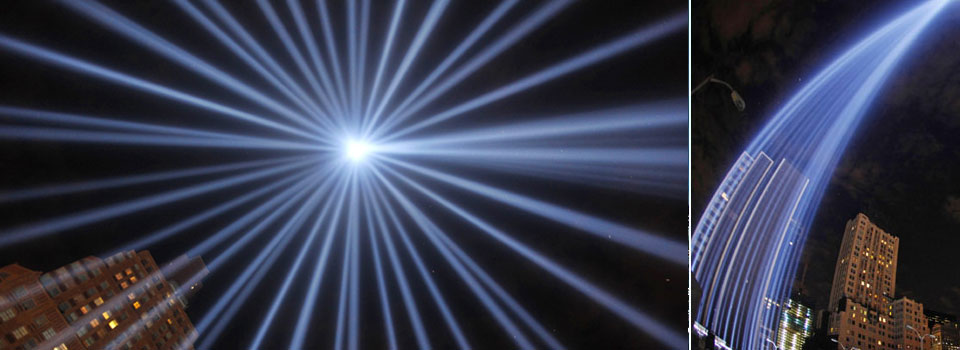 "Tribute in Lights" illuminated in NYC