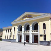 July 11th - Thus exhibition hall is an old soviet building...