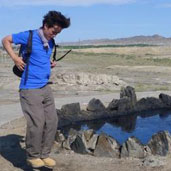 August 5th - Standing at oil well... I&acute;m a rich man