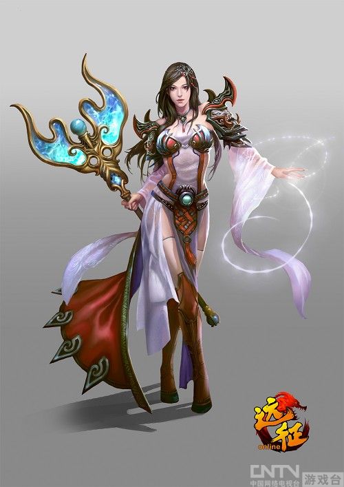 《远征OL》美女壁纸 御姐当道熟女云集_网络