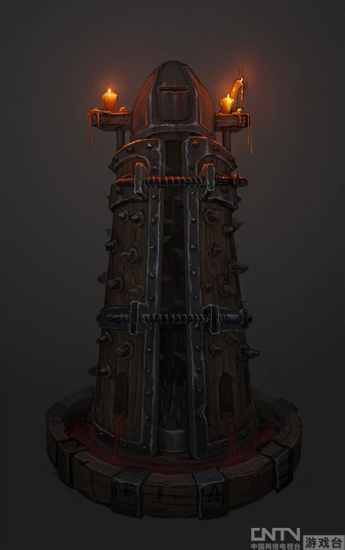 《暗黑3》陷阱原画钢铁处女公布