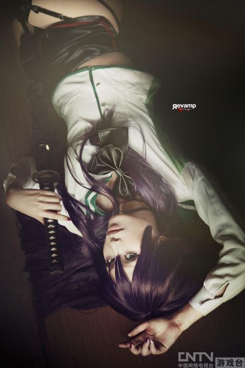 动漫《学园默示录》毒岛冴子Cosplay