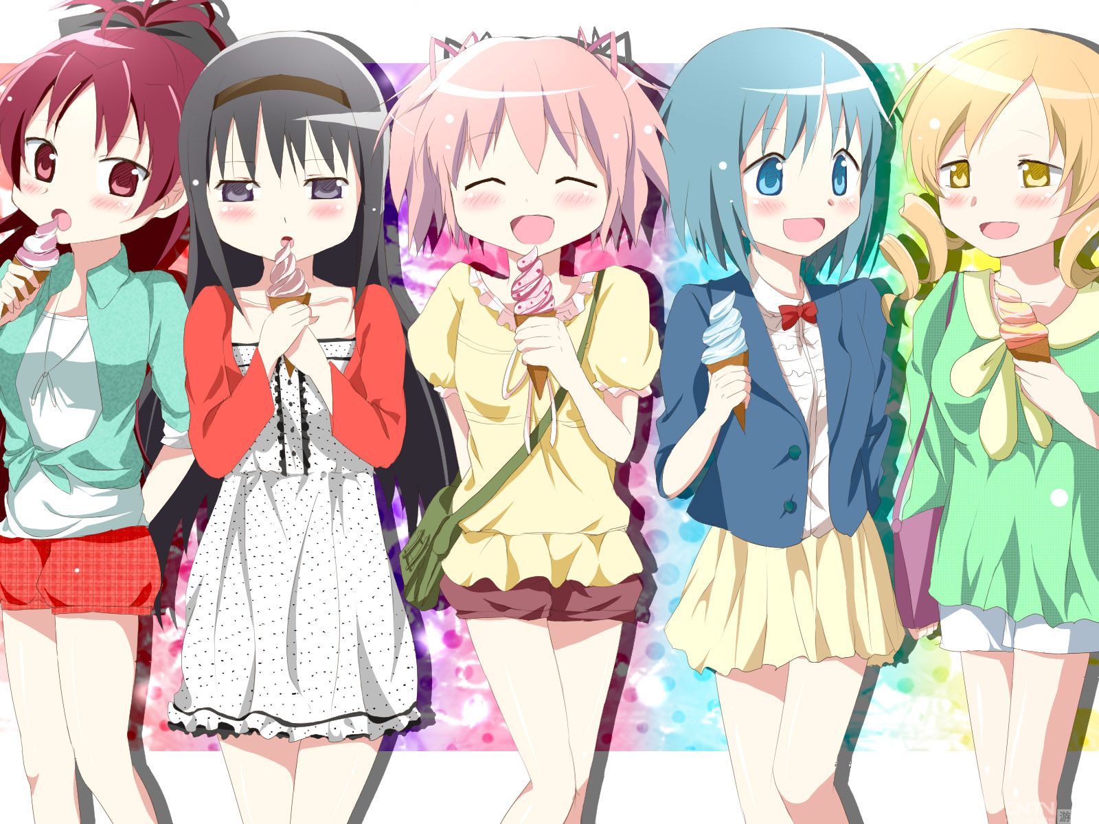 《<em>魔法少女小圆</em>》性感美女大图壁纸欣赏(一)_