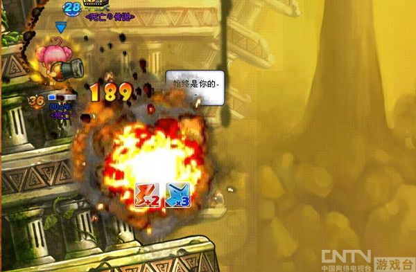 烟火戏天 《弹弹堂》炮弹射击绝招爆料_网页游