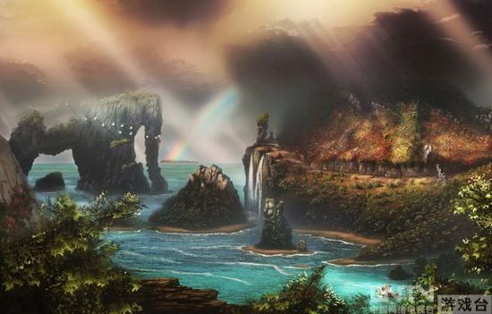 木马屠城 神话背景mmorpg《特洛伊ol》原画_