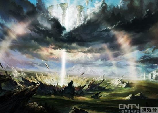 木马屠城 神话背景mmorpg《特洛伊ol》原画_