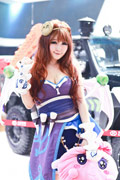 贝嫂柳岩风头被抢 北京车展惊现《梦幻西游》绝美cosplay