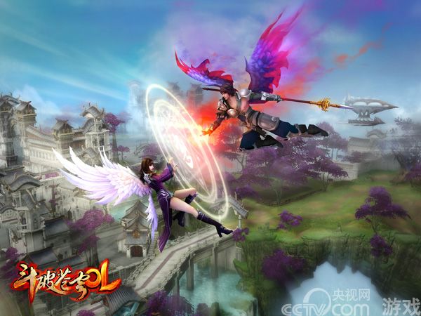 斗气化翼《斗破苍穹OL》空战系统详解_厂商新