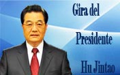Gira del Presidente Hu Jintao por Kazajistán Rusia y Ucrania