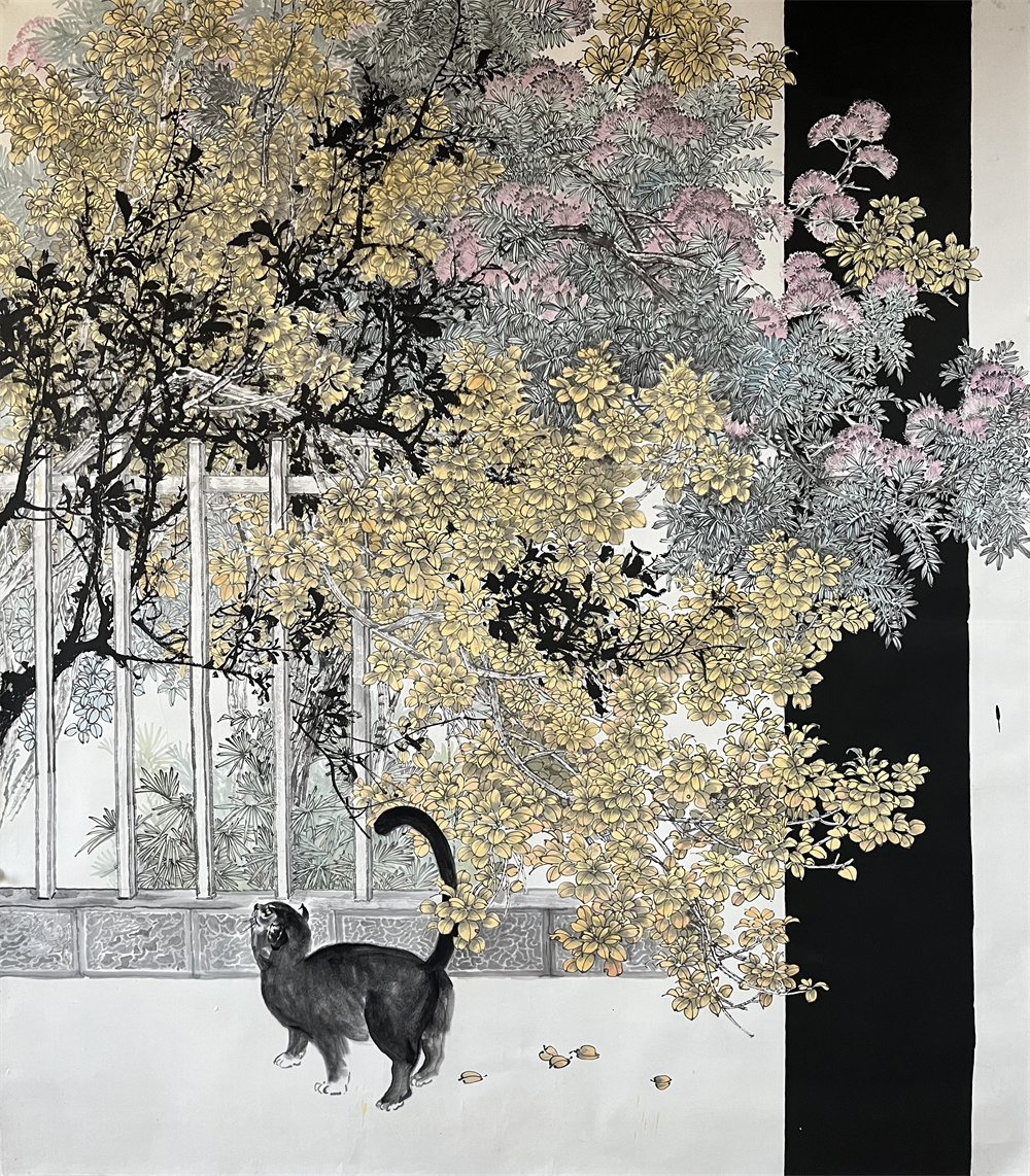 名家推介|大型实景花鸟画家张辉作品大观插图21中国题字网 名家推介|大型实景花鸟画家张辉作品大观插图21中国题字网