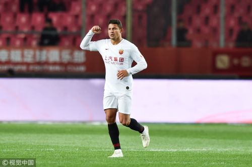 [高清组图]埃尔克森破门艾哈制胜 上港2-1华夏