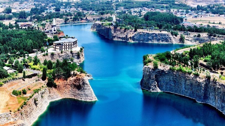 Abandoned mines conjured into stunning tourist attractions in E China's Shandong