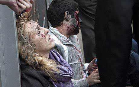 俄罗斯莫斯科地铁爆炸案造成重大伤亡