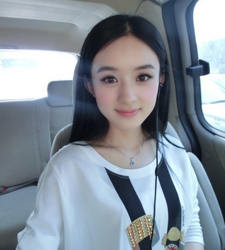 赵丽颖发型图片甜美气质清新可人_时尚台_央视网(cctv ...