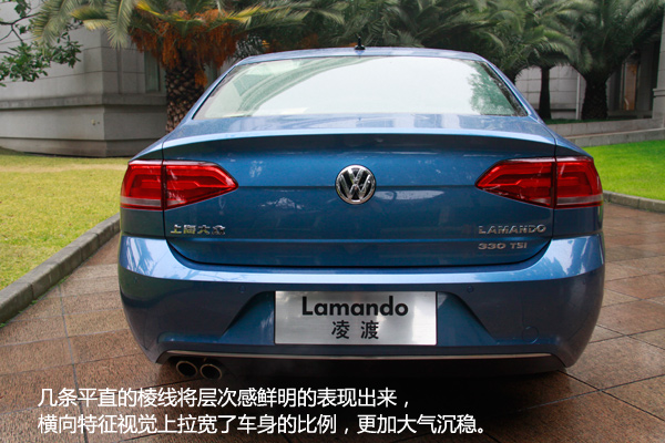 奢适宽体轿跑 试驾上海大众凌渡330TSI_汽车_