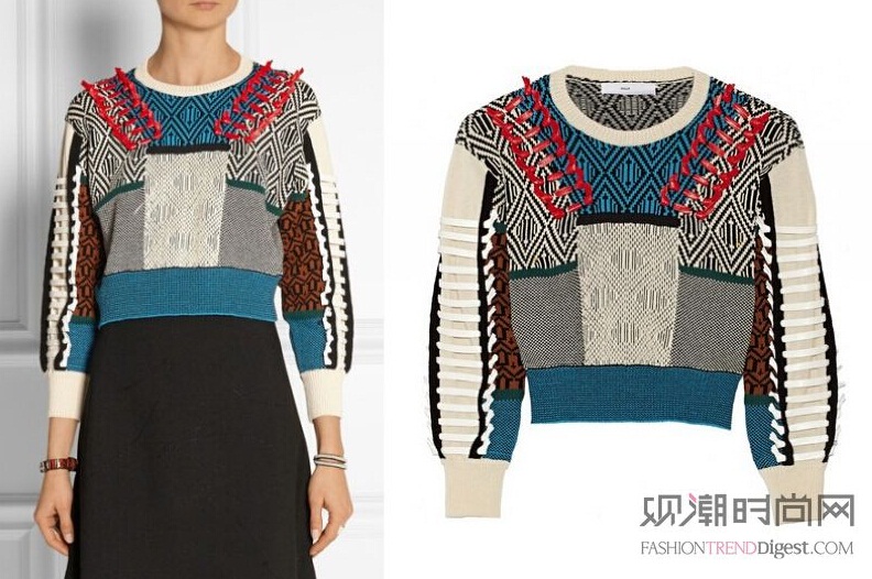 嵌花<em>针织毛衣</em>的春天_粤语台