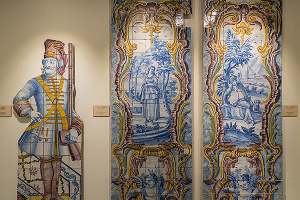 釉彩国度葡萄牙瓷板画500年展在故宫开幕