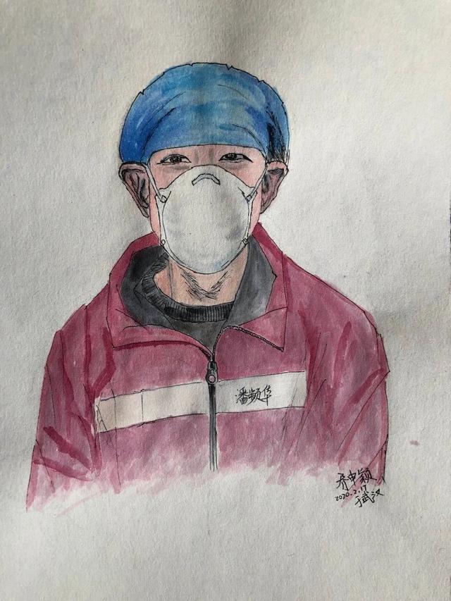 「水彩画」“你笑起来真好看”丨记者原创水彩画