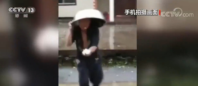 湖南湖南:多地遭遇冰雹袭击 农作物受灾