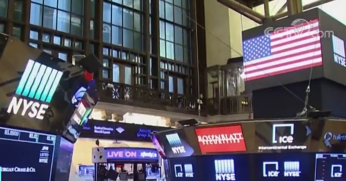 美股华尔街担忧经济前景 美股暴跌 美财长：无论如何不会重新采取限制措施