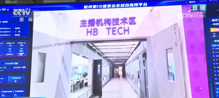 艾尚体育网址24小时智能化运行 杭州亚运会赛事总指挥部全力保障亚运正常运行(图2)