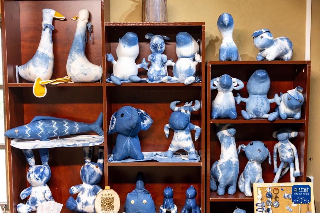 返乡“新农人”袁孝鑫：创办扎染工坊_传承非遗文化 图3