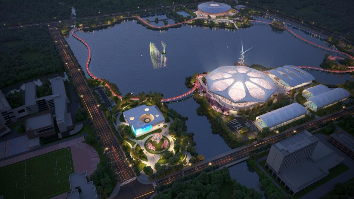 奥青汇整体俯视图