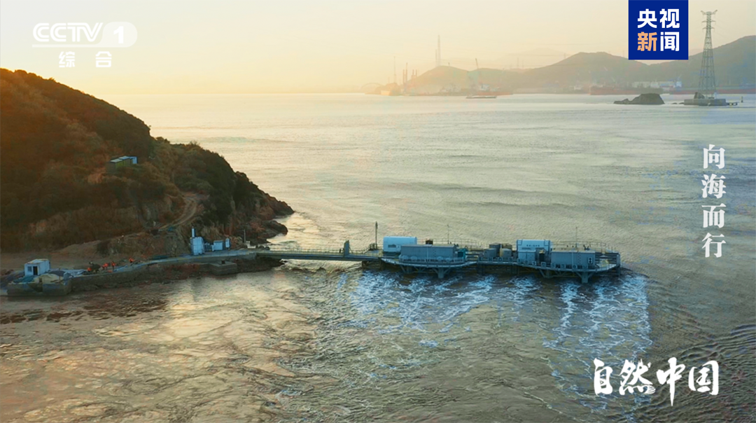 浙江舟山LHD海洋潮流能发电站