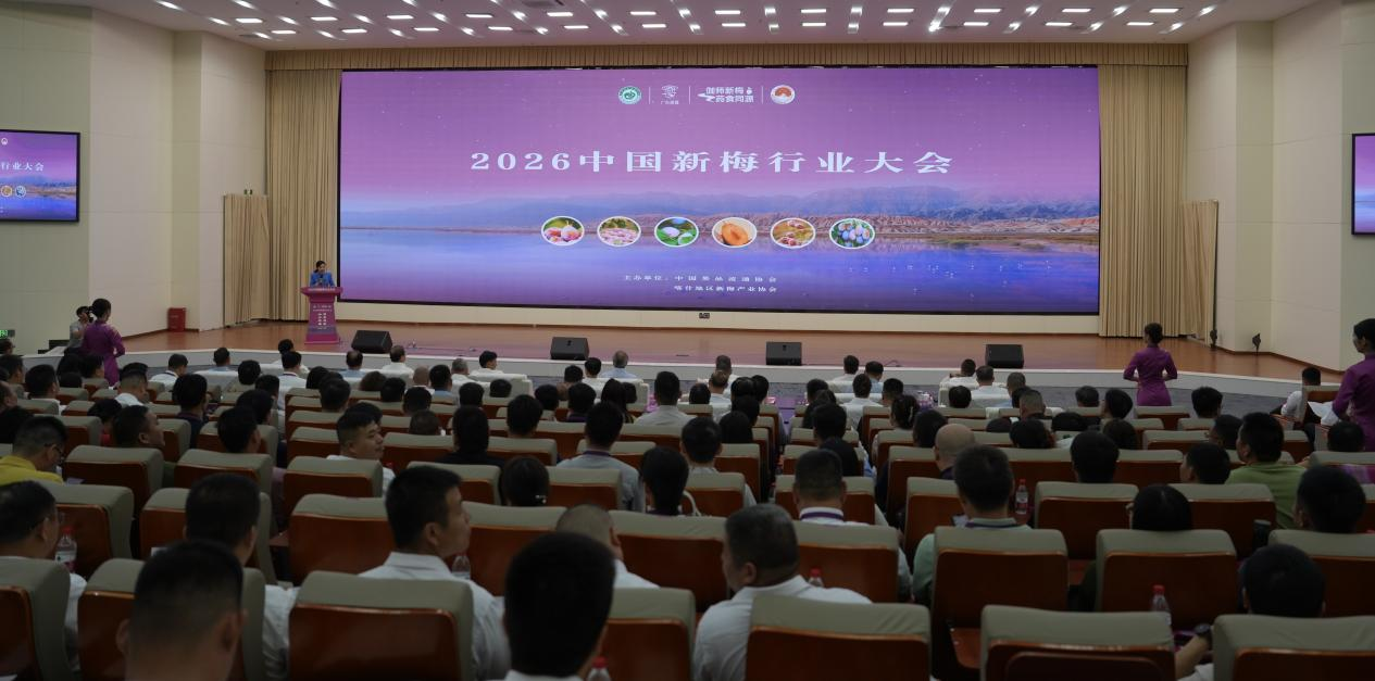2026中国新梅行业大会现场
