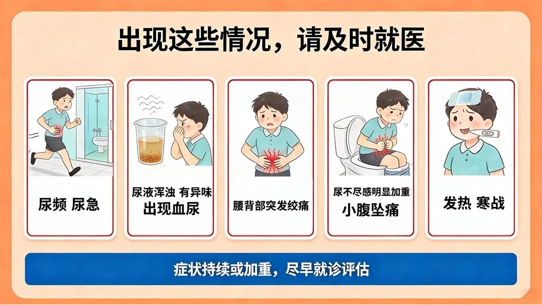 泌尿系统疾病预警信号(图片由AI生成)
