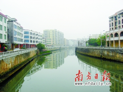 阳江马南河变身清水河