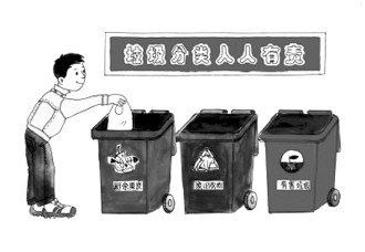 做好垃圾分类首当其冲