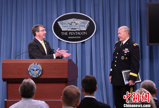 登普西年内将卸任参联会主席 获美防长点赞