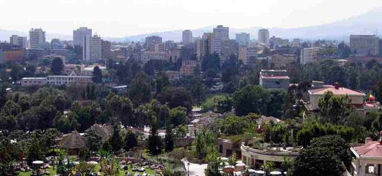Addis Ababa, capital of Ethiopia