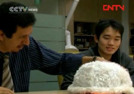 fall in love with robot. singapore to make robot c