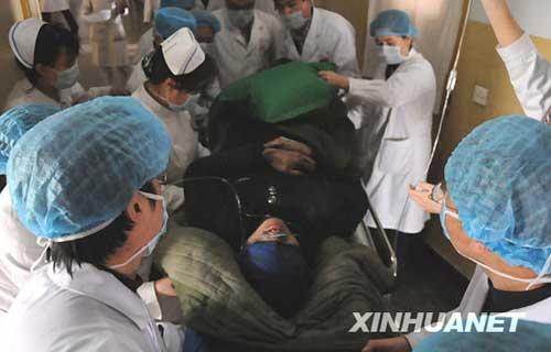 114 survivors have so far been taken out from the flooded Wangjialing coal mine in northern China's Shanxi Province. 