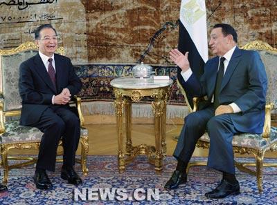 Le&nbsp;président&nbsp;égyptien&nbsp;rencontre&nbsp;le&nbsp;Premier&nbsp;ministre&nbsp;chinois&nbsp;&nbsp;