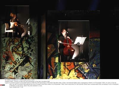 Concert&nbsp;à&nbsp;Paris&nbsp;pour&nbsp;le&nbsp;20e&nbsp;anniversaire&nbsp;de&nbsp;la&nbsp;chute&nbsp;du&nbsp;Mur&nbsp;de&nbsp;Berlin&nbsp;&nbsp;