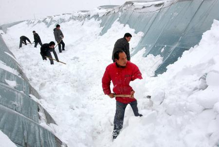 Heavy&nbsp;snow&nbsp;has&nbsp;affected&nbsp;more&nbsp;than&nbsp;three&nbsp;million&nbsp;people&nbsp;in&nbsp;eastern&nbsp;and&nbsp;central&nbsp;China,&nbsp;damaging&nbsp;crops&nbsp;and&nbsp;causing&nbsp;the&nbsp;collapse&nbsp;of&nbsp;hundreds&nbsp;of&nbsp;houses.
